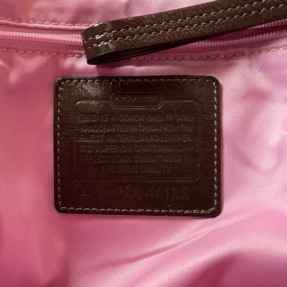 Vintage Design Coach Madison Geometric brown bag Nr.14133 - Picture 9 of 13